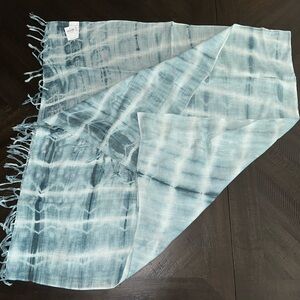 American Eagle Outfitters Blue Tie-Dye Swim Cover Up